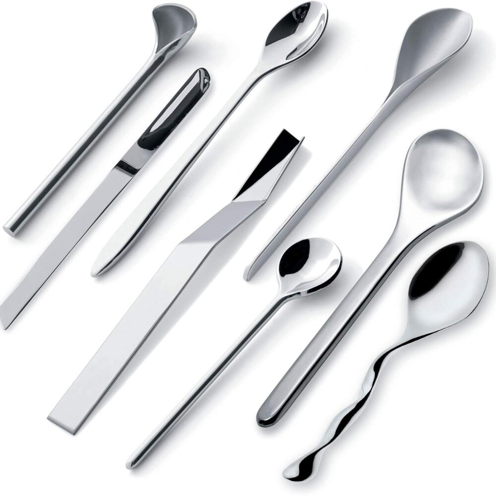 ALESSI MOKA SET 8 CUCHARAS PARA CAFE ALESSI MOKA SET 8 CUCHARAS PARA CAFE