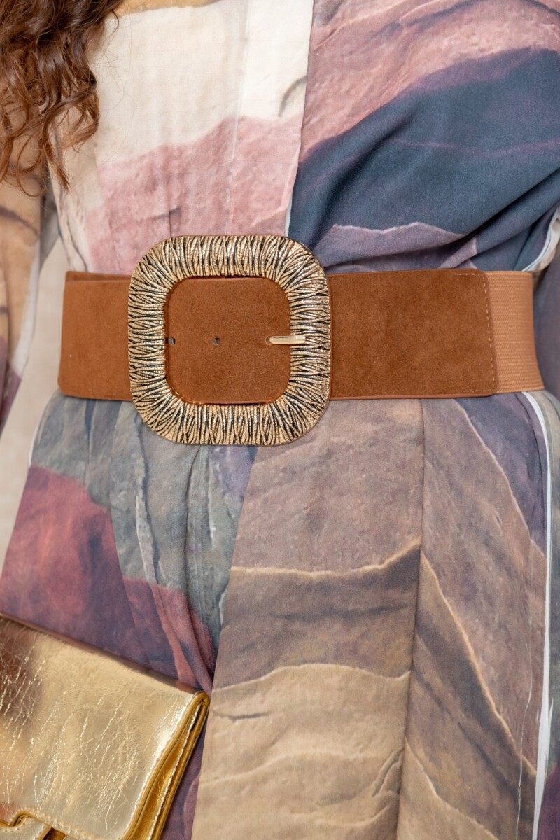 CINTURON RAINA - Tostado 