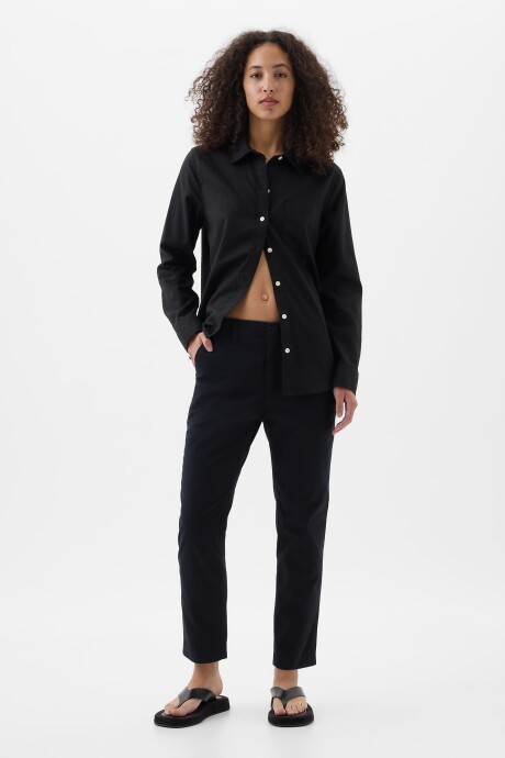 Pantalòn Khaki Downtown Mujer True Black