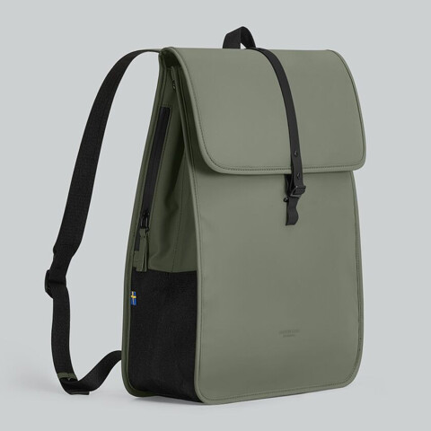 Mochila Gastón Luga Dash 18L C/ Bolsillo Laptop Notebook 16" Color Verde