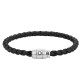 Pulsera Montblanc con cierre de 3 anillas piel soft. Pulsera Montblanc con cierre de 3 anillas piel soft.