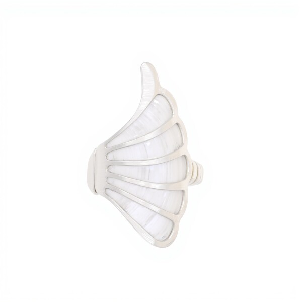Anillo Ala-Plata 925-Piedra Nacar-AN3385 conpiedra