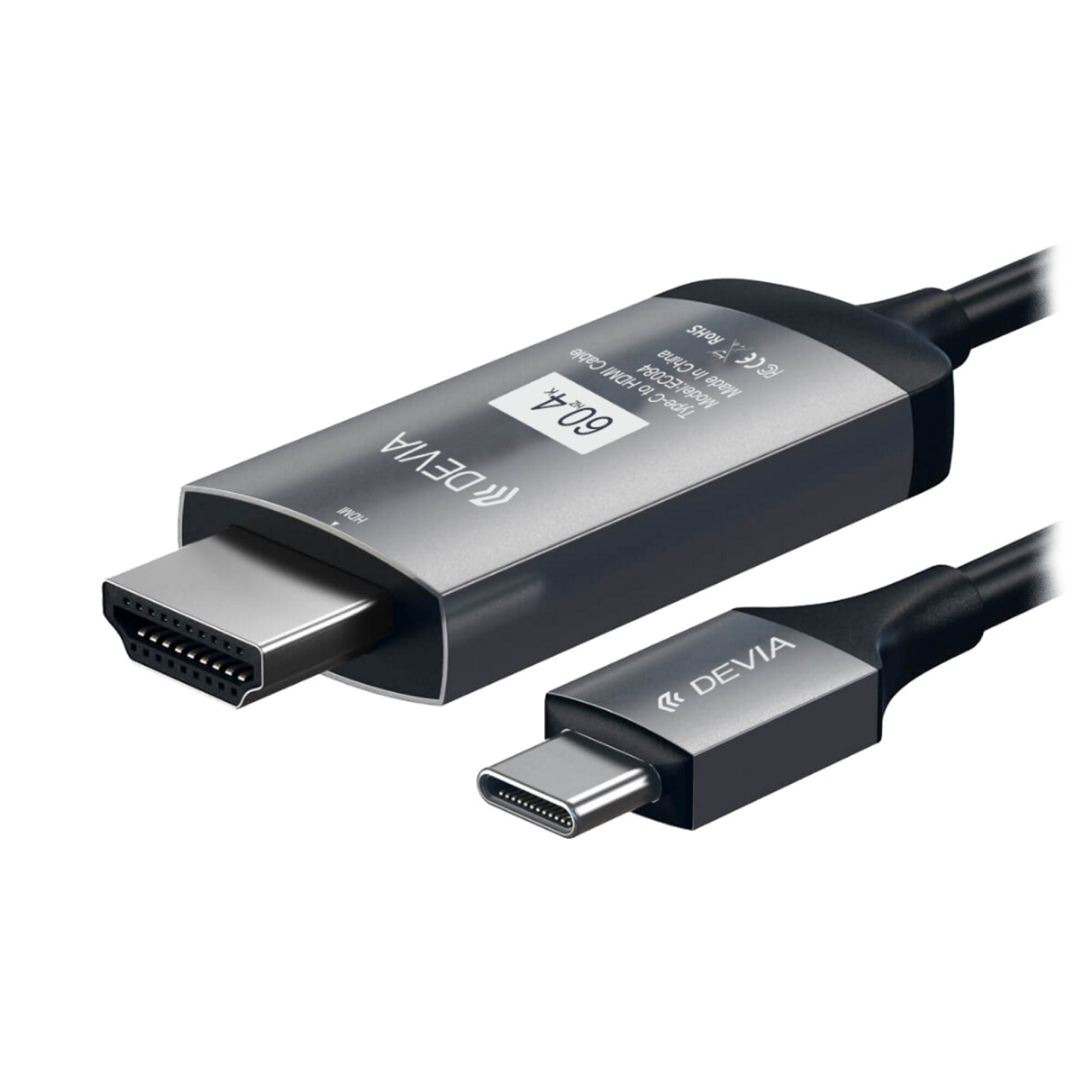 ADAPTADOR USB-C A USB-C Y JACK 3.5MM PARA AURICULARES Y CARGA DEVIA -  Blanco — Cover company