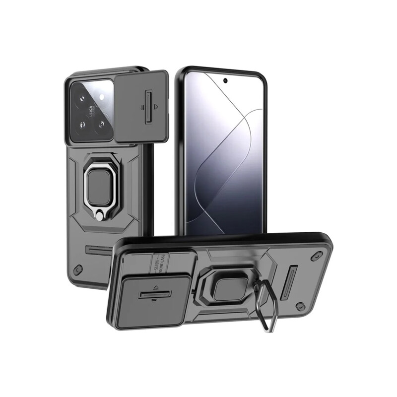 Protector para Xiaomi 14 Pro cubre cámara anillo negro Protector Para Xiaomi 14 Pro Cubre Cámara Anillo Negro