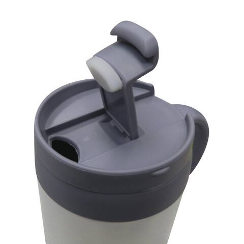 Jarra Taza Térmica Acero Inoxidable 350 ml Blanco