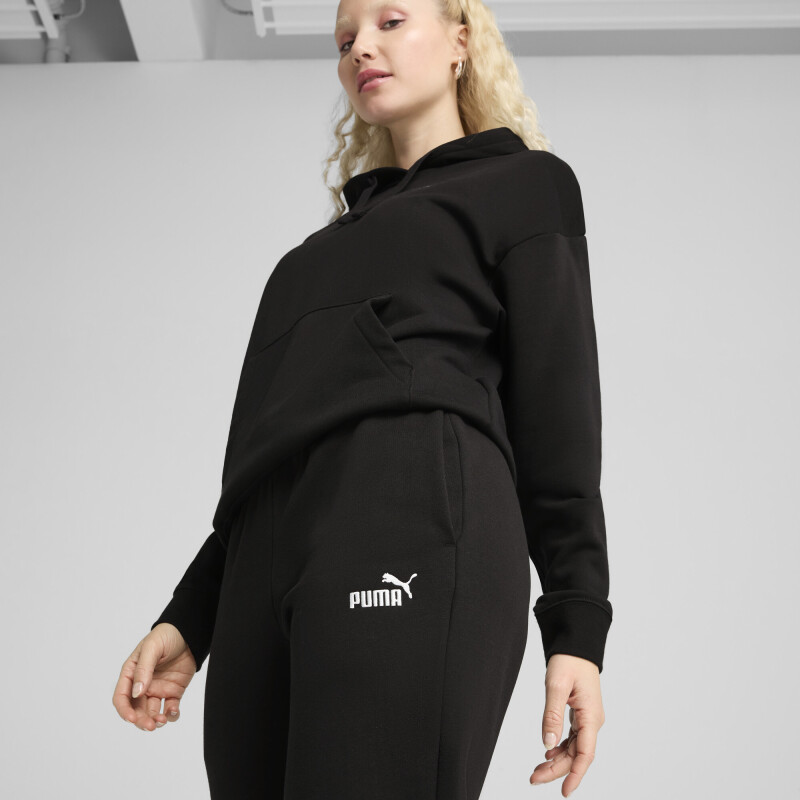 Pantalones Puma ESS Sm.Nº1 Logo Sweatpants FL de Mujer - 682448 01 Negro