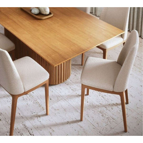 Silla de Comedor City Li­nea Manhattan Lino/Natural
