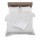 Set 2 Plazas c/ Acolchado Pluma Dohler + Calienta Cama Cuori Blanco