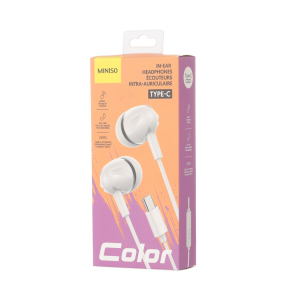 Auriculares IN-EAR blanco