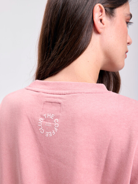 Buzo deportivo estampa Rosa Viejo