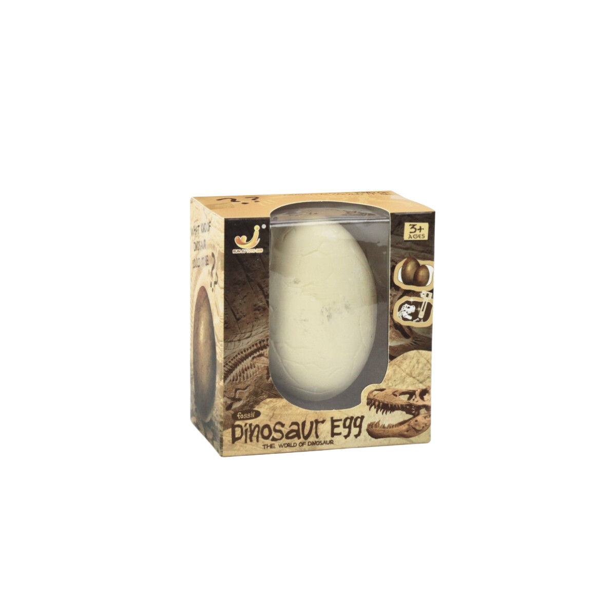 Huevo blanco de dinosaurio sorpresa para excavar 
