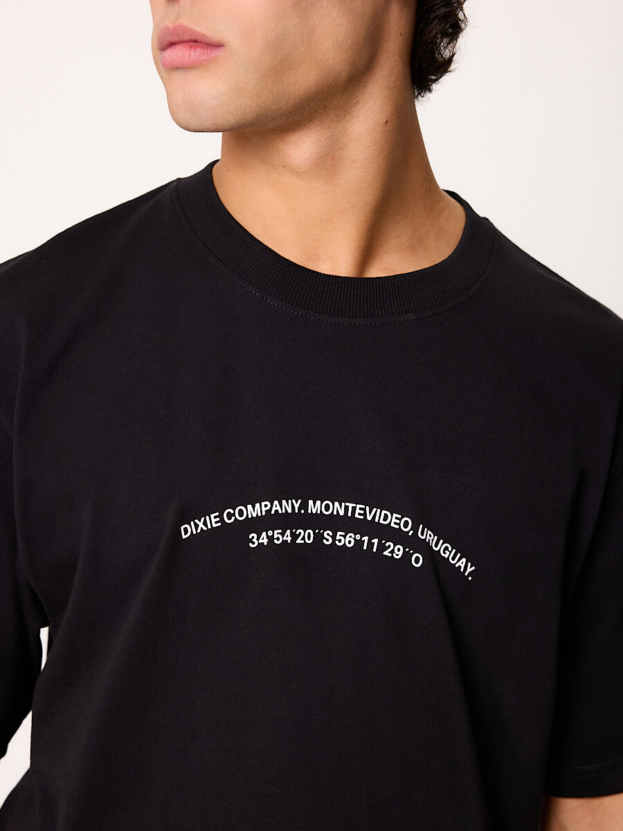 T-SHIRT M/C NAELT DIXIE Negro