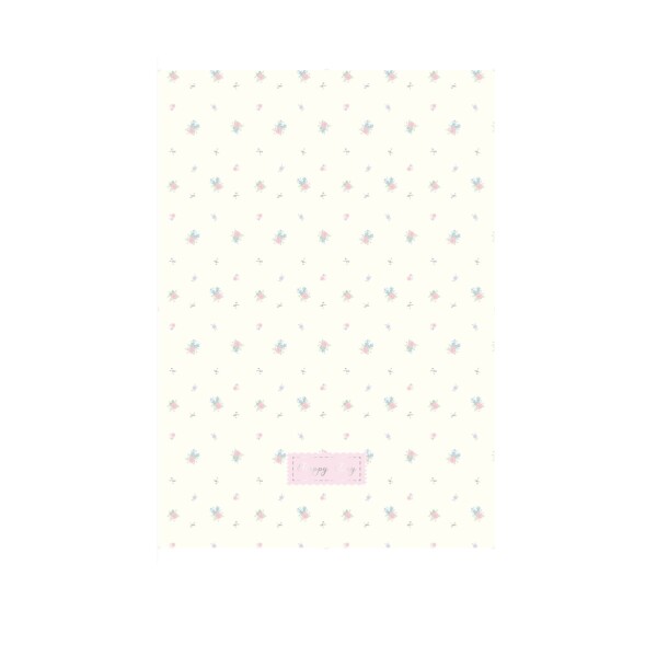 Papel de regalo floral amarillo