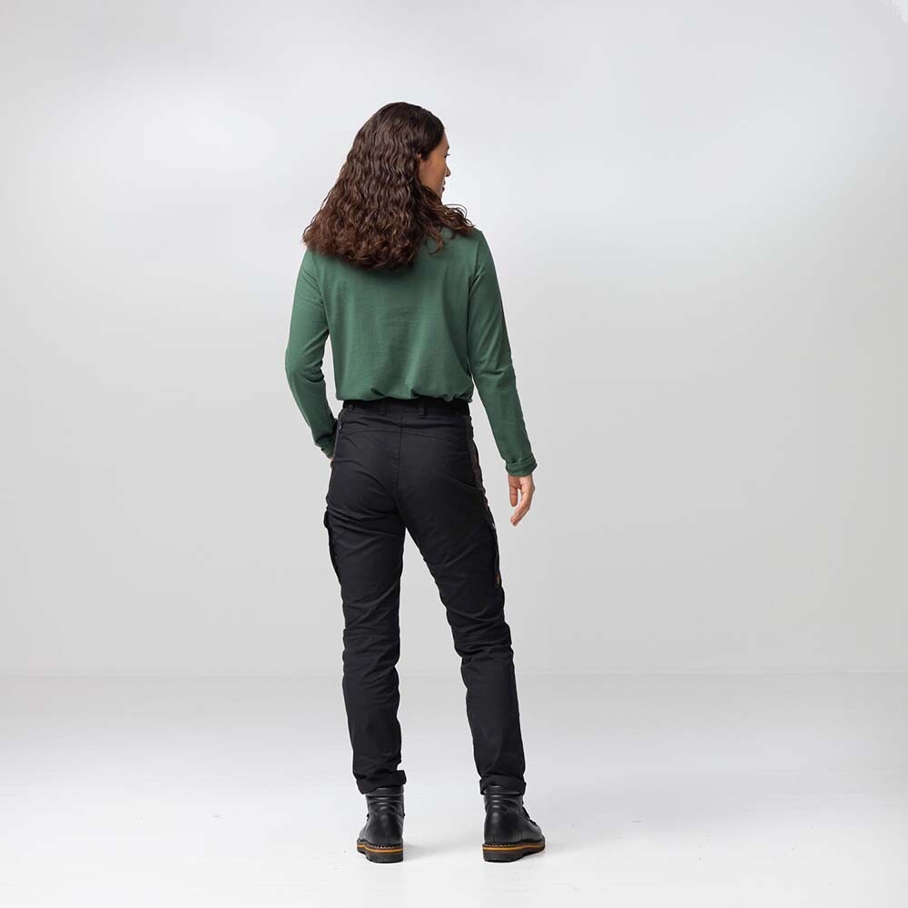 Pantalón Fjallraven Stina Trousers W Mujer Buckwheat Brown