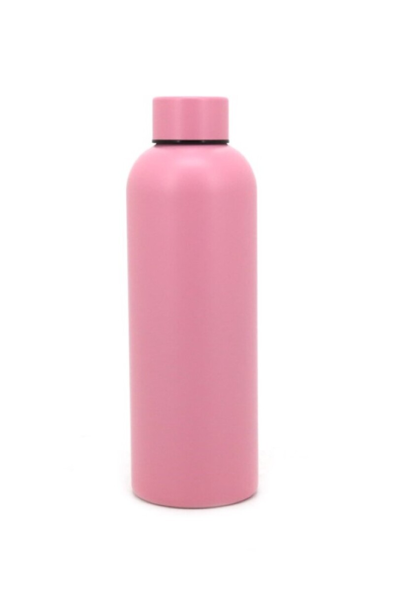 Botella doble capa de acero 500ML Rosa