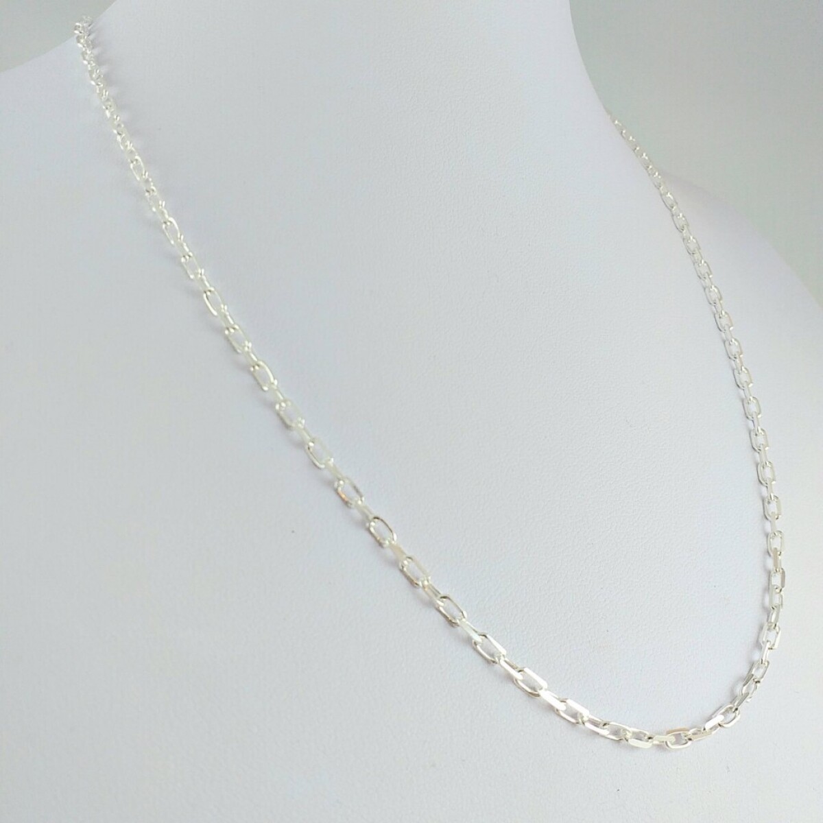 Cadena de Plata 925 Modelo Forcet - Espesor 0.80 mm 