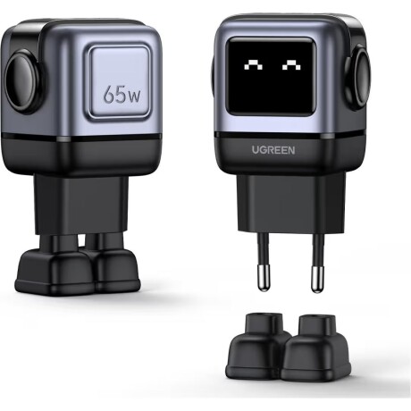 Ugreen Cargador Mini Robot 2USB/USB-C 65W 001