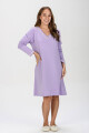 CAMISÓN ALGODÓN LILA
