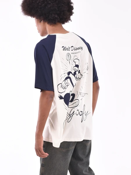 REMERA GOOFY RETRO OFF WHITE