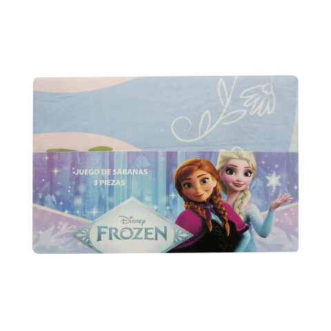 Juego Sábanas Infantil Frozen 1 Plaza 100% Microfibra MENTA