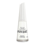 RISQUE ESMALTE DE UÃ‘AS BIANCO X 8 ML. única