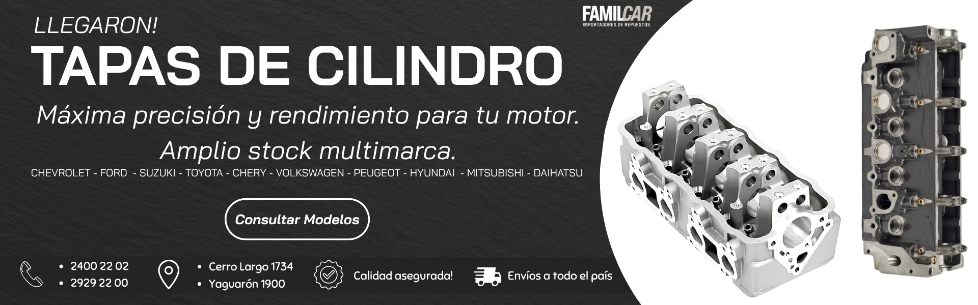 TAPAS CILINDRO