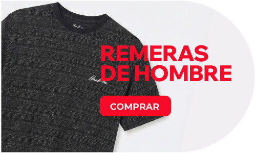 REMERAS DE HOMBRE