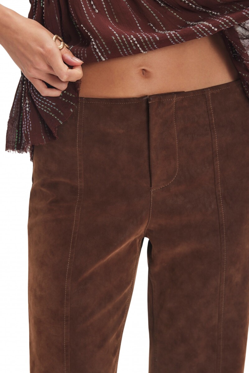 Pantalón Glow Up Marron