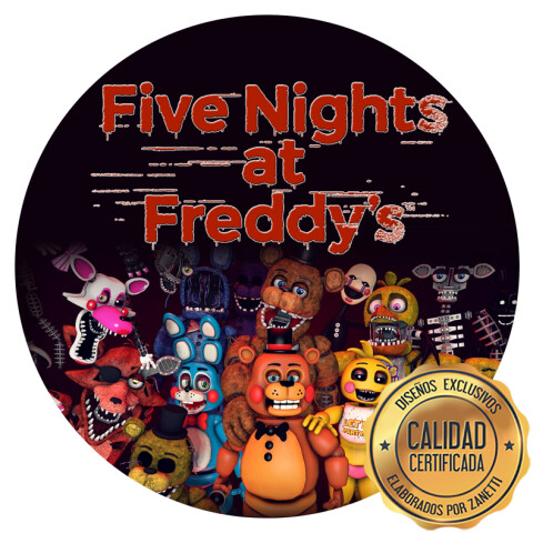 Lámina Five Nights at Freddy's Red.