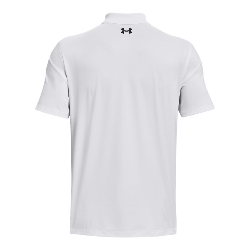 UA Matchplay Polo-BRN WHT-100