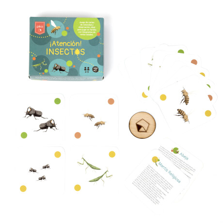 Juego de cartas ¡Atención Insectos! Sc