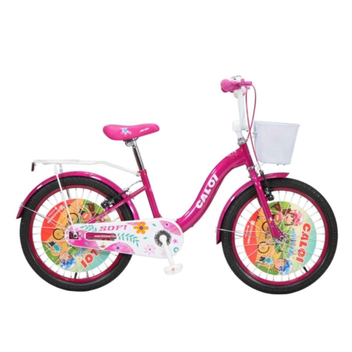 Bicicleta Caloi Sofi Aro 20" - Fucsia 