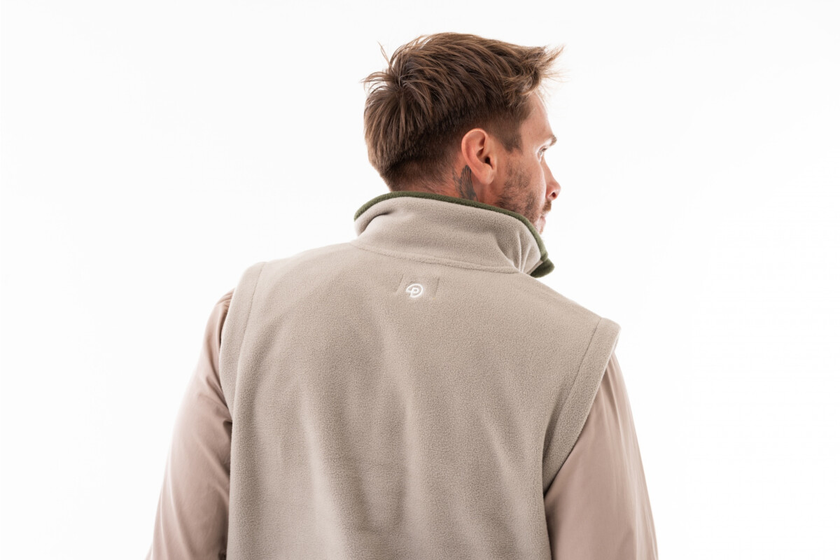 CHALECO MICROPOLAR MONTTES Beige