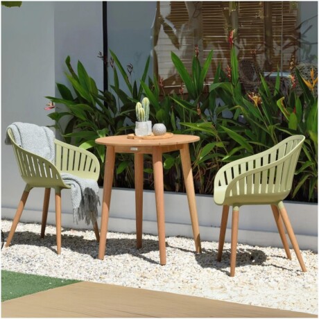 Mesa Redonda De Exterior RUSTICO Nassau 66CM Eucalipto Mesa Redonda De Exterior RUSTICO Nassau 66CM Eucalipto