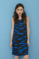 VESTIDO PRINT AZUL
