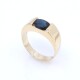 Anillo en oro 18k y zafiro Anillo en oro 18k y zafiro