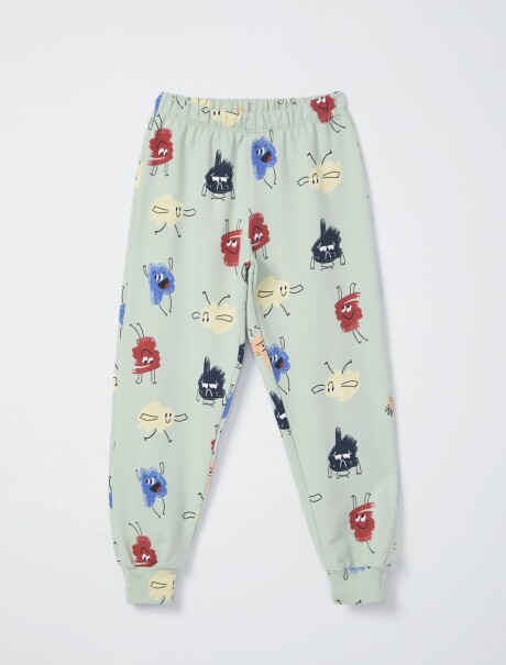PIJAMA MANGA LARGA INFANTIL MULTICOLOR