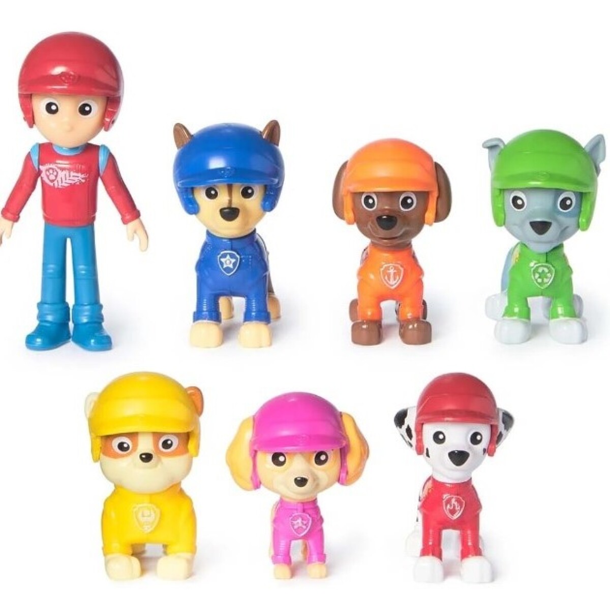 Pack x7 Figuras Patrulla Canina Paw Patrol 