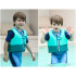 Chaleco Flotador Infantil 3D 19 KG Salvavidas Natacion NIños Variante Color Verde