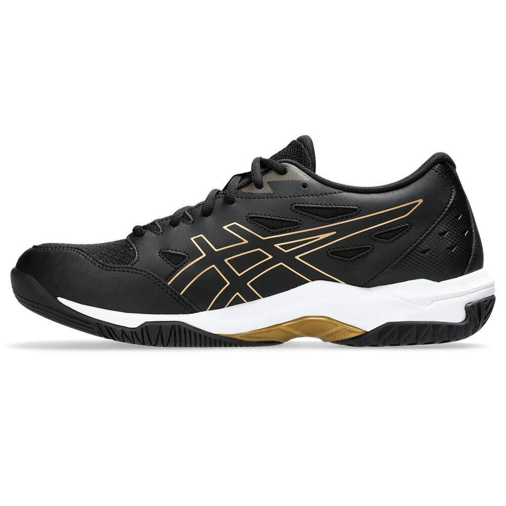 Zapatillas Voley GEL-Rocket 11 Hombre Black/pure Gold