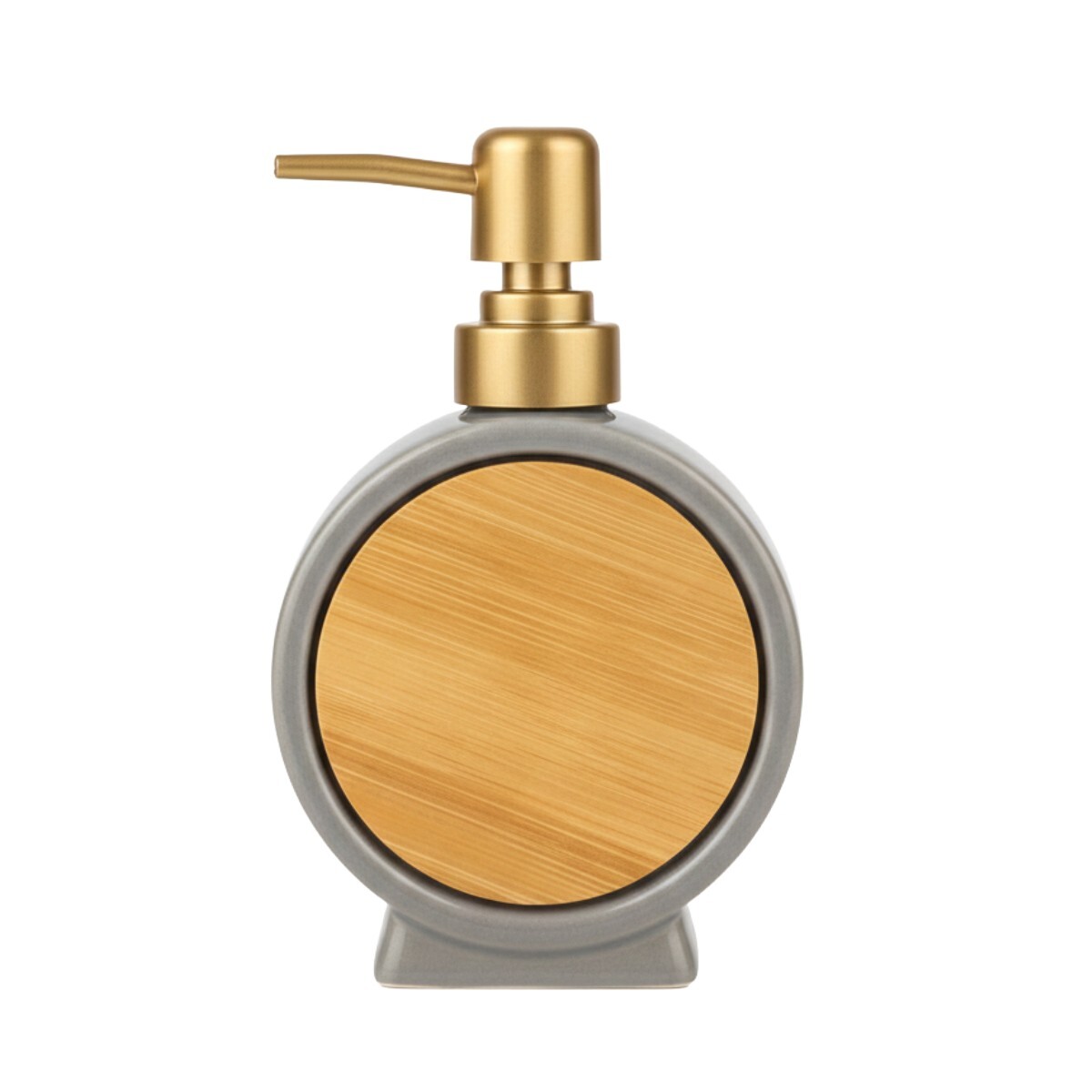 DISPENSADOR CERAMICA GRIS P/BAÑO 10X15CM 