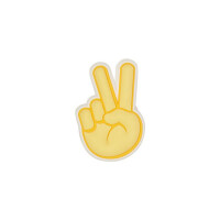 Jibbitz™ Charm Peace Hand Sign Multicolor
