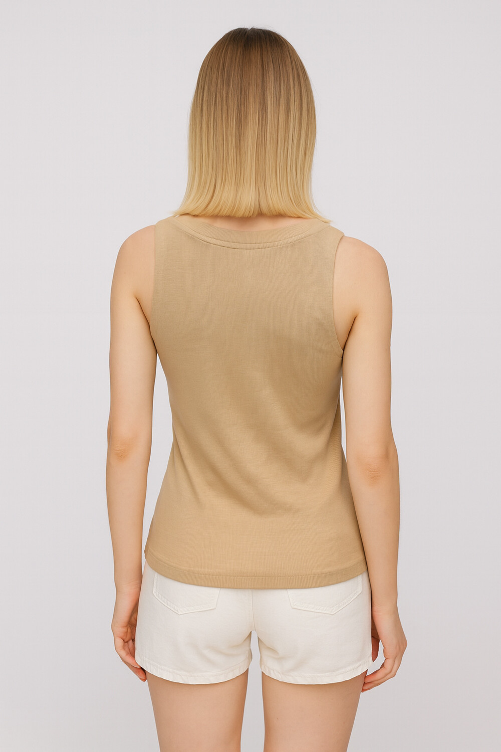 Musculosa Luki Beige