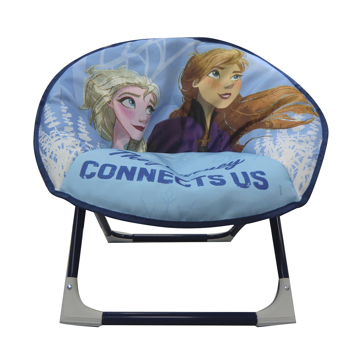 Silla Honguito Frozen Plegable con Broche Seguridad - CELESTE 