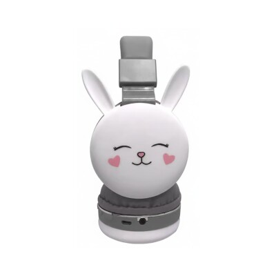 Auriculares bluetooth inalámbricos infantiles diseño conejo blanco Auriculares bluetooth inalámbricos infantiles diseño conejo blanco