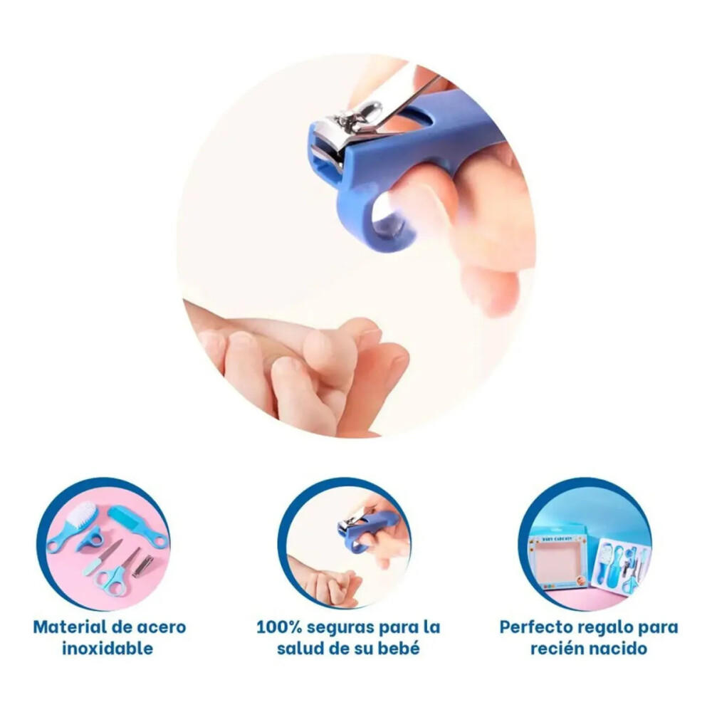 Set De Cuidado Para Bebé Recién Nacído CELESTE