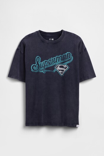 Remera Superman Niño Navy Uniform V2