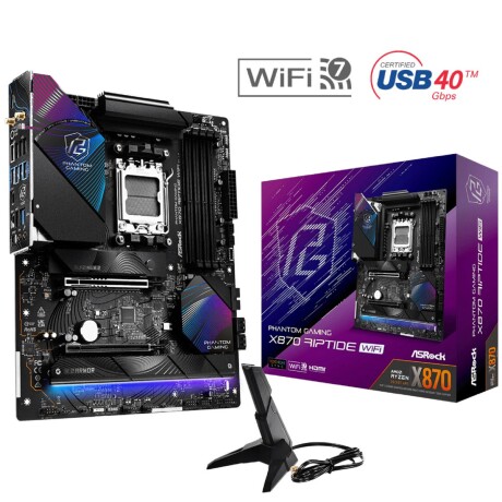 Motherboard Asrock X870 Riptide Wifi D5 AM5 001