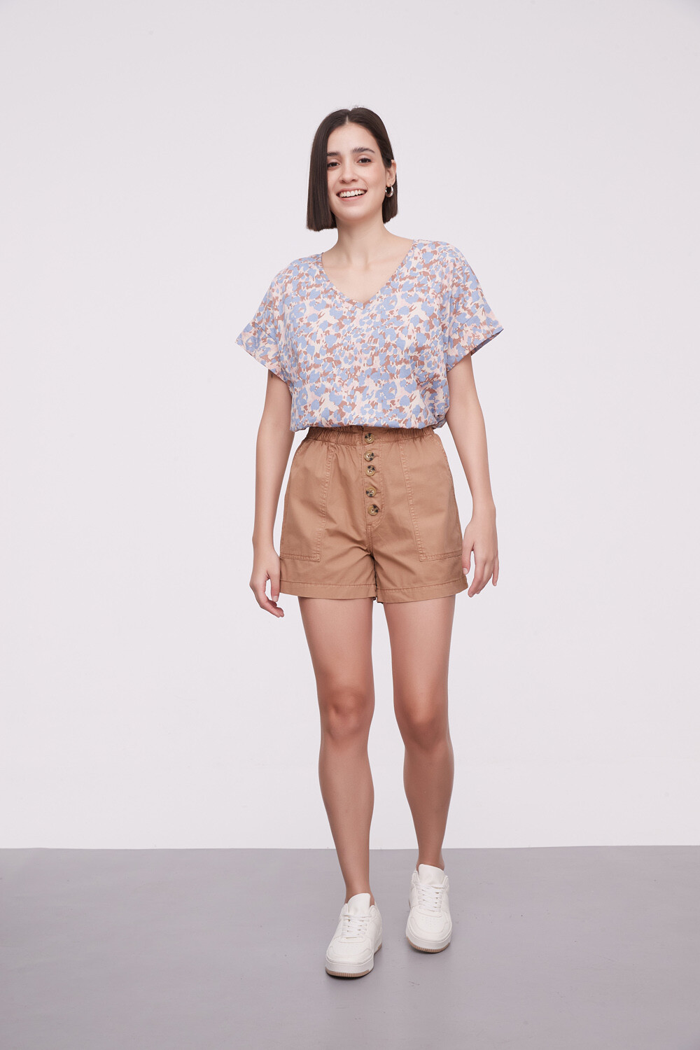 Short Tulin Tostado
