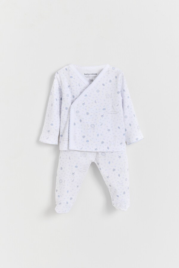 SET BATITA RANITA LITTLE ANIMALS Estampado